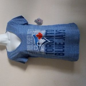 TORONTO BLUE JAYS Fan Tee Shirt (Small) Made By "Soft As A Grape"